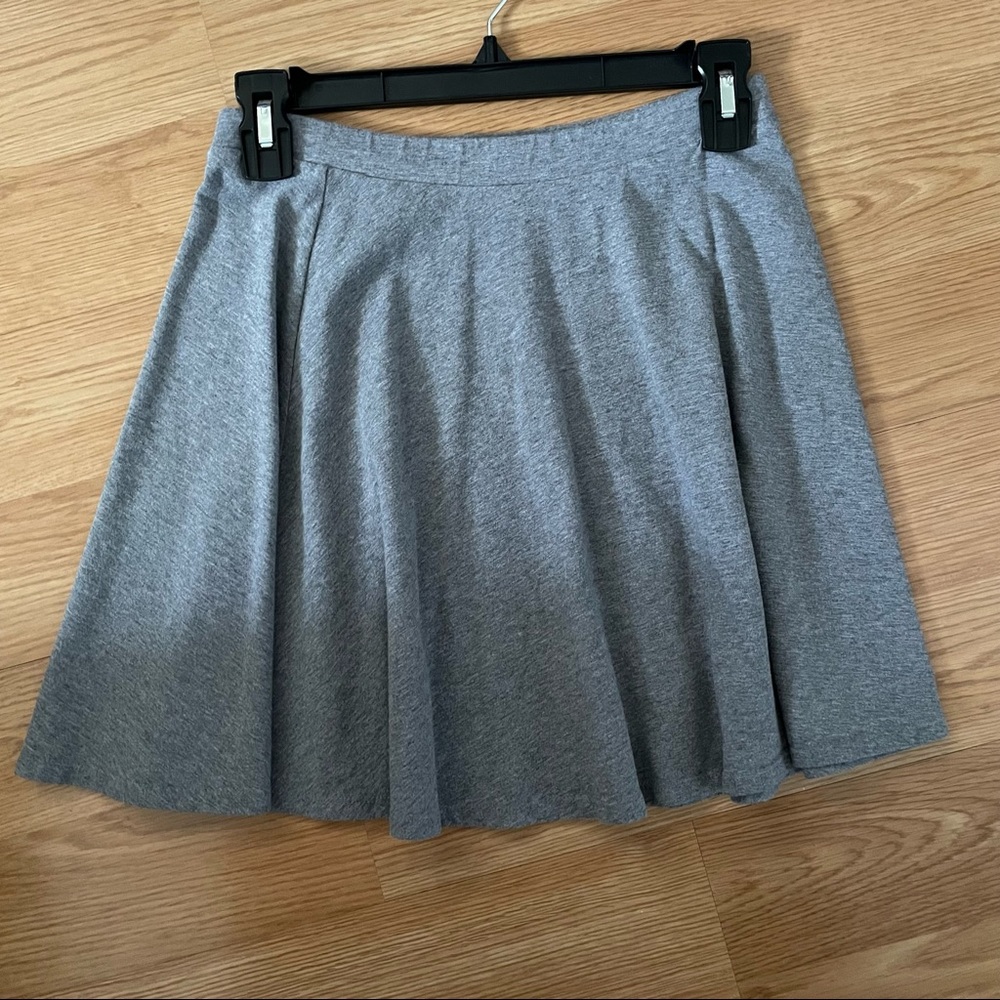 Forever 21 Grey Skater Skirt